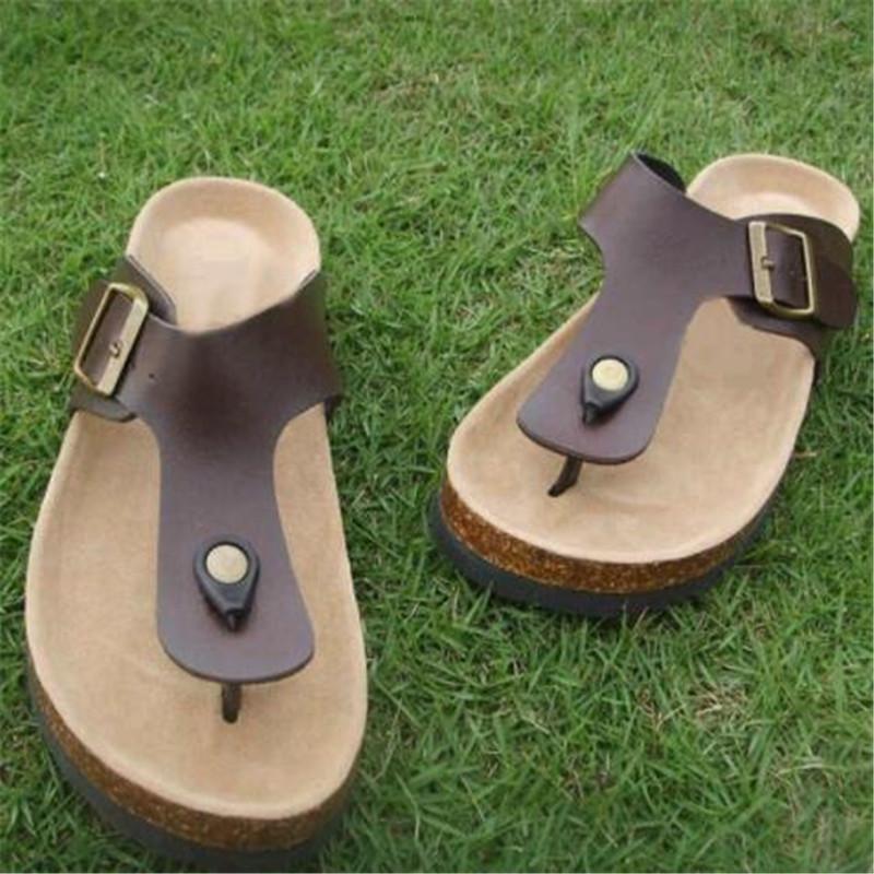 Versatile And Timeless 7 Colors Women Summer Beach Shoes Flat Non-slip Sandals