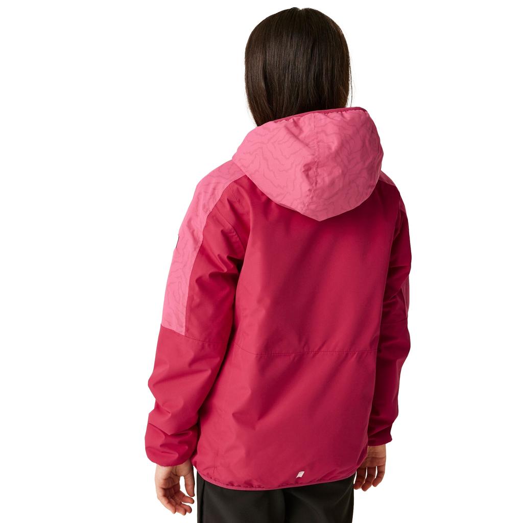 Regatta Childrens/Kids Volcanics VIII Terrain Print Reflective Jacket