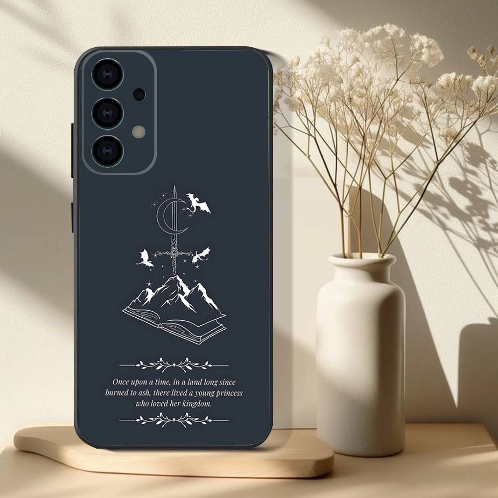 Phone Case For Samsung S25,S24,S21,S22,S23,S30,Ultra,S20,Plus,Fe,Lite,Note,10,9,5G T-Throne Of Glass Black Cover