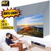 16:9 Portable Foldable Anti-light Projector Screen 3D Home Cinema HD 1080P Projection Screen 50/60/63/72/84/100/112/120/130 Inch