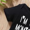 Baby T-shirt Outfit Infant Jumpsuit Hot Weather Newborn Bodysuit Girls