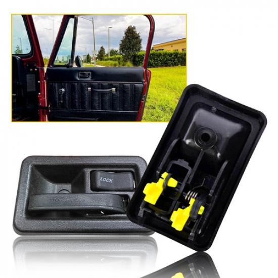 2pcs ide Handles Door Interior PAIR & LH RH Fit Wrangler Jeep 1987-2004 YJ TJ