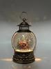 Christmas Snow Globe Lantern Music Box Toy for Tabletop Festival Decor Santa Claus