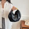 Women's Metal Handbag Fashionable Dumpling Wrap