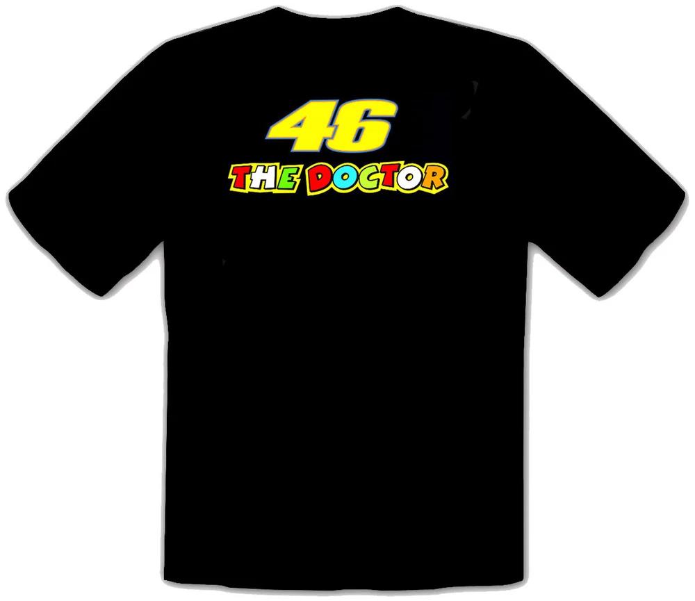 46 The Doctor Valentino Rossi Pilot Black Tshirt 105 S