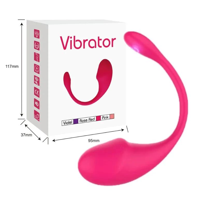 Wireless Bluetooth APP Vibrator for Women Dildo G Spot Massager Wear Vibrating Love Egg Panties  Female Sex Toys for Adults 18