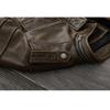 Chinese Size Men Leather Jacket Style Brown Genuine Cowhide Coat Soft Slim Fit Spring Vintage