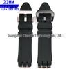 Curea de ceas din silicon impermeabilă de 23 MM pentru Swatch YOS440/449/401/447 - Bandă de ceas moale și compatibilă