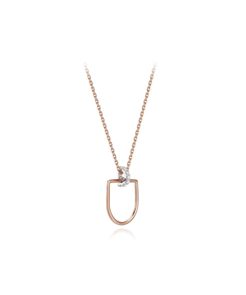 Didier Dubot Signature D Lab Diamond Gold Necklace Jdrnq6S40Hc