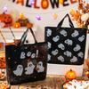Halloween Bags with Handles Pumpkin Print for Kids or