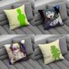 Goreshit Album Cover Pillow Case Square DoubleSided Printing Short Plush Sofa Cushion Cover Bedroom Bedside Pillow