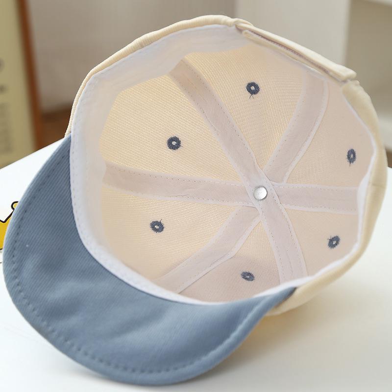 Unisex Baby Penguin Soft Brim Baseball Cap - Adjustable Sun Protection Hat for Autumn