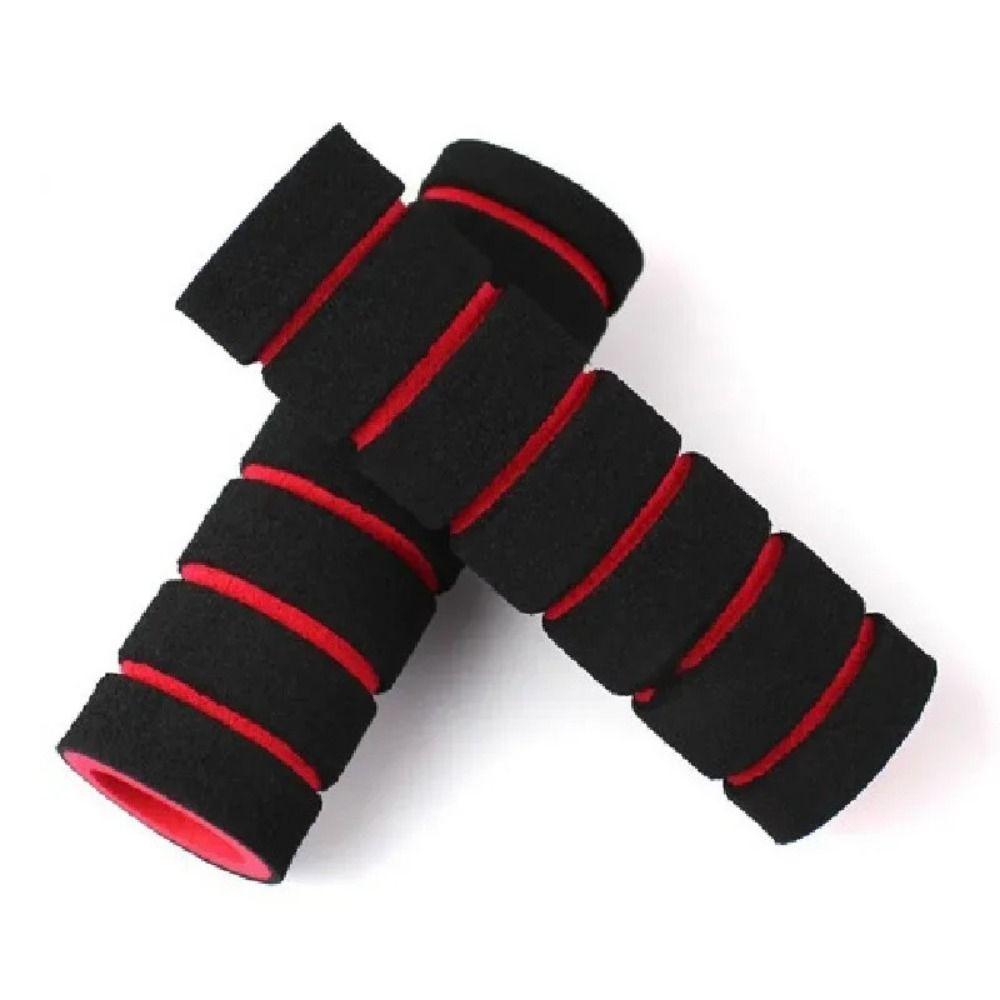 Anti-slip Bicycle Grips Cover Shock-absorbing Bike Sponge Foam Grips Cover  Cycling
