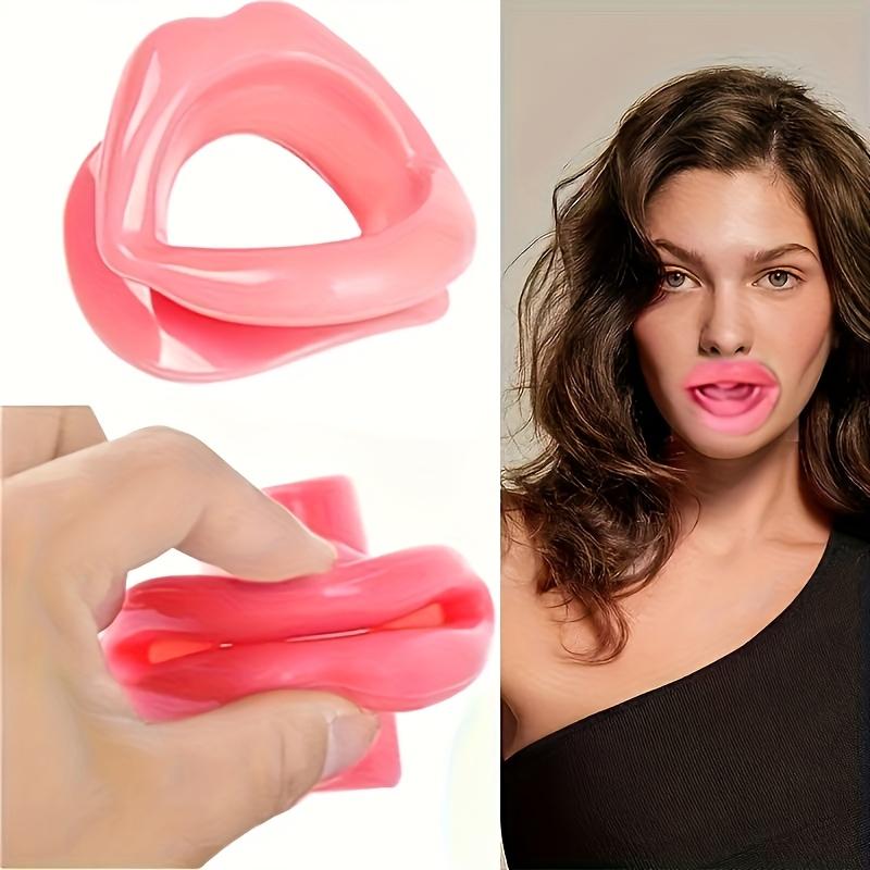 1pc Silicone Lip and Facial Trainer - Non-Electric Muscle Toner for Smile Enhancement, Unscented Skin Care Tool, Reusable Beauty Device