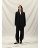 Anggae Draped Trouser Black