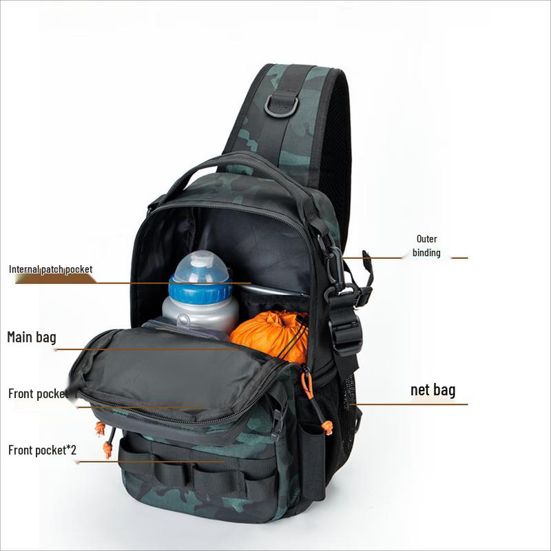 oeny Outdoor Lure Fishing Chest Bag