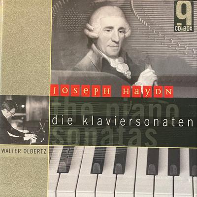 CD JOSEPH HAYDN WALTER OLBERTZ Die Klaviersonaten 0002182CCC EDEL CLASSICS 2001 Germany Classical Used