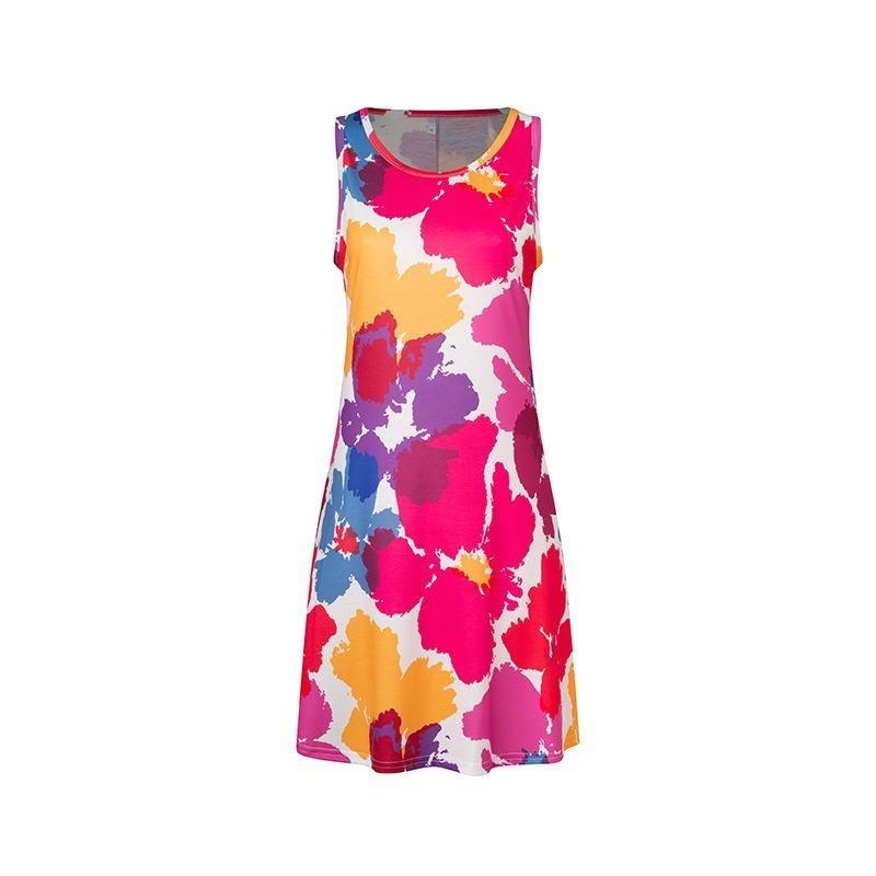 Dress Floral Dress Women'S 2D Digital Printing Factory