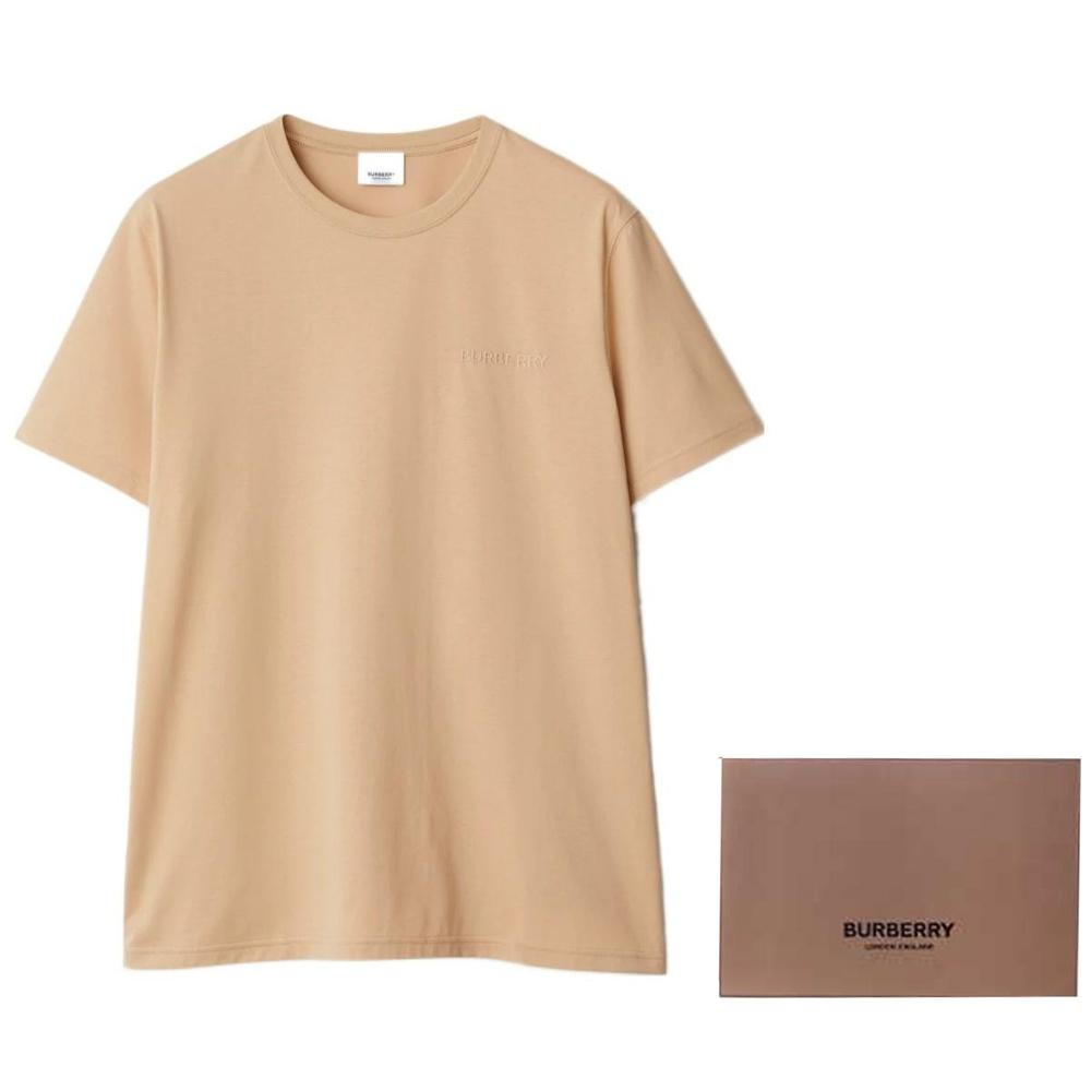 Burberry SS24 T Shirt Men's Soft Tawny 80843601
