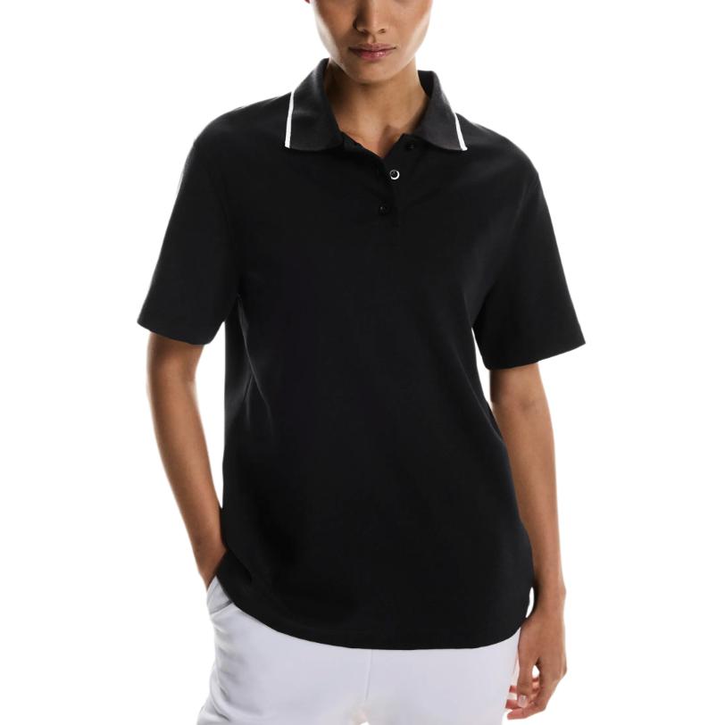 

On Courtside Polo Fashi Comfortable Versatile Skin-Friendly Short Sleeve Polo Shirt Women tops 1WF30530553 XL