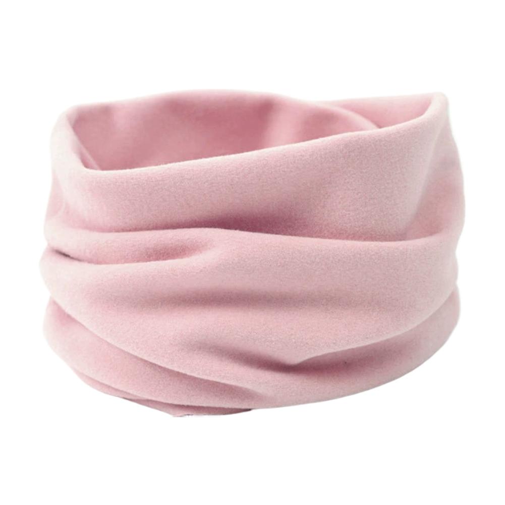 

Зимняя повязка на шею, вязаные шарфы, ветрозащитные, унисекс, эластичные муфты, осенний шарф, связанный крючком, велосипедная полумаска, гетра для шеи розовый