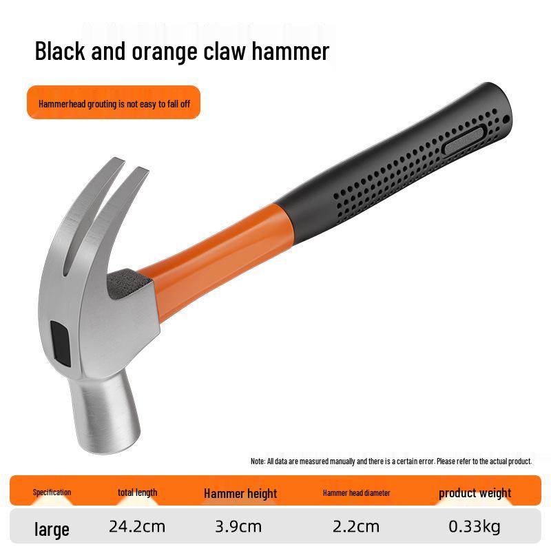 Multi-Function Mini Claw Hammer for Woodworking and Household Use