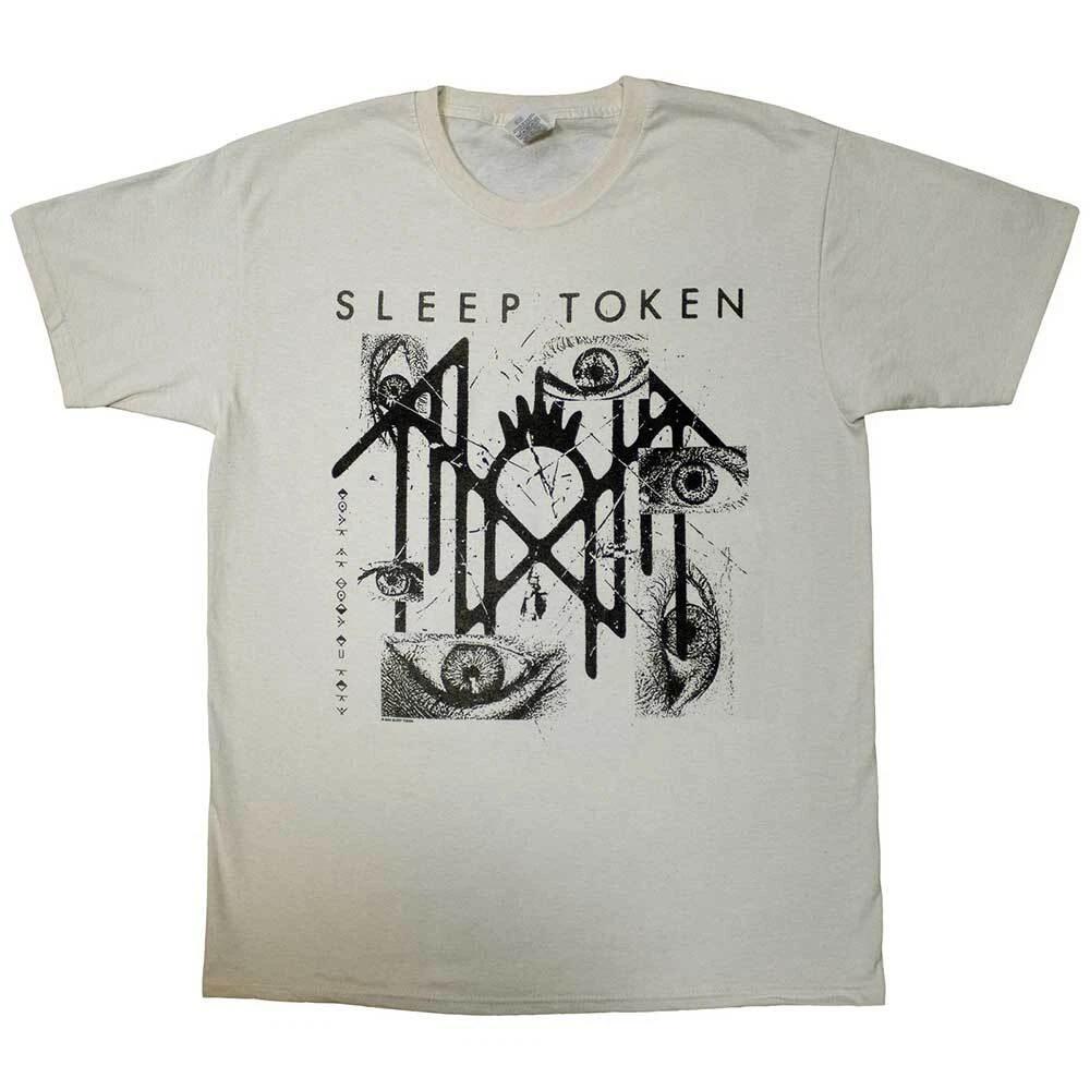 Унисекс футболка Sleep Token: Глаза (Маленький) 4XL