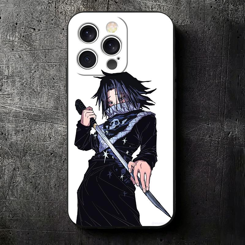 Hunter X-Hunters Feitan Portor Soft Phone Case for iPhone 16 16E 17 Air 15 Pro Max 14 Plus 13 Mini 11 12 7 Black Cover Back Shel