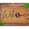 16x24 inch Welcome Football Doormat, Welcome Mat, Football Doormat, Fall Doormat, Front Door Mat, Doormat for Football, Fall Decor, Football Lover