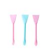 Versatile Double-Headed Silicone Mask Brush with Spoon for Easy Mud Mask Application