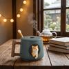 Cartoon 3D Ceramic Mug 420ml Tea Cup Cute Water Cup  Breakfast