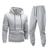 Hooded Hoodie Set, Men's Spring and Autumn Loose Hoodie Two-piece Set