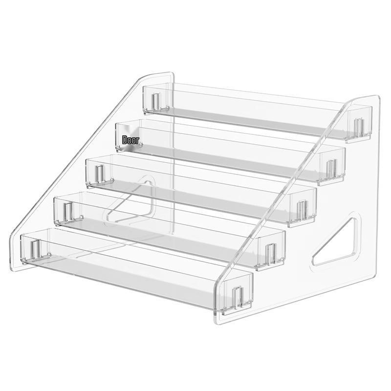 Mehrschichtiger transparenter Kosmetik-Organizer für Nagellack, Lidschatten & mehr