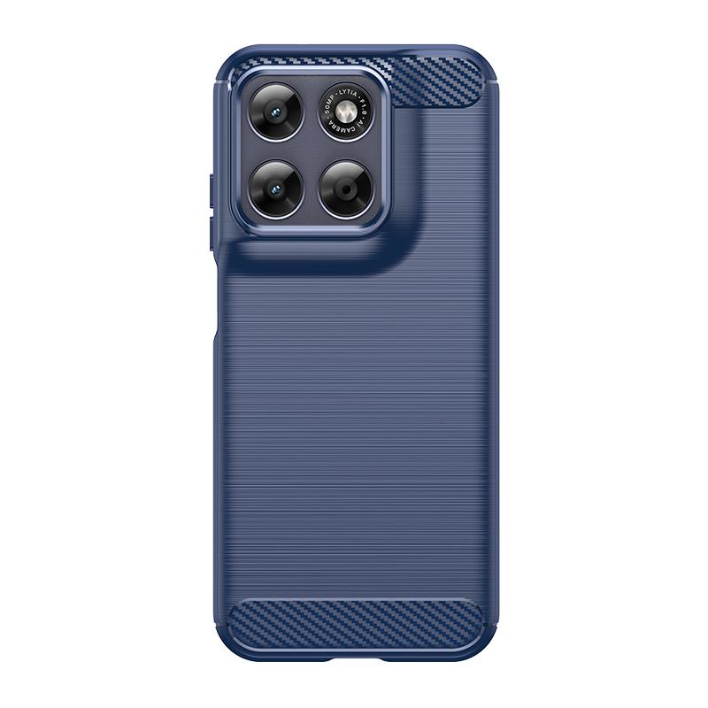 For Motorola G87 G86 G85 G84 G82 G77 G75 G73 G67 G64 G60 G57 G56 G55 G54 G53 G52 Carbon Fiber Brushed Texture Phone Case