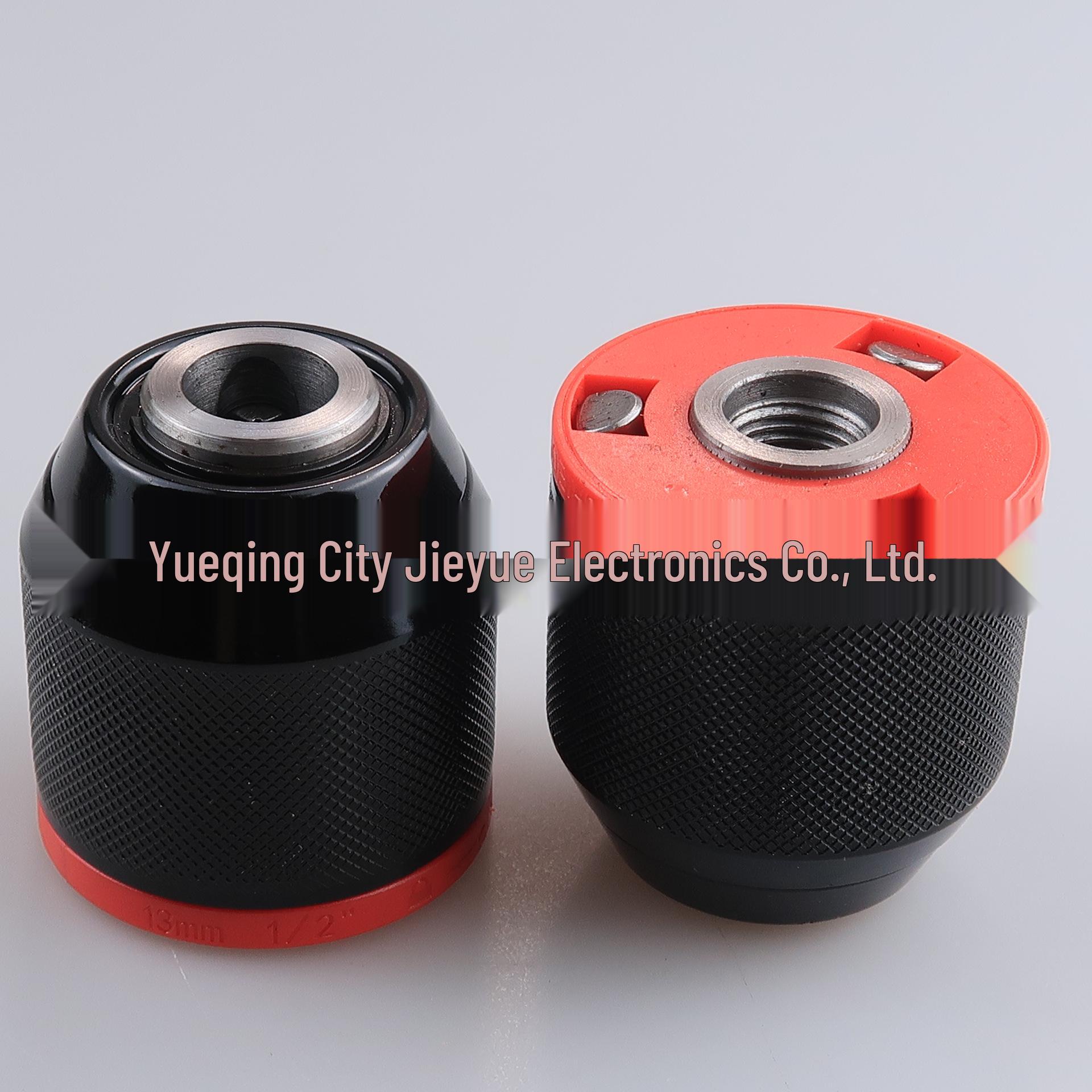 

Keyless Ratchet Drill Chuck Adapter 1.5-13mm (1/2-20UNF) for Electric Hammer Drills чорний