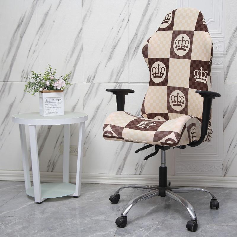 Gaming Chair Cover Professional Grade Dustproof Decorative Design Gaming Specific Chair Cover Home Office Universal Seat Cover