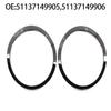 51137149905 51137149906 Auto Headlight Frames Headlight Trim Ring Frames For MINI Cooper S R56 R57 R55 Clubman 2007-2015