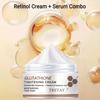 Retinol Brightening Anti-Aging Cream, vertraagt collageenverlies, verjongt de huid, vermindert rimpels en is anti-aging