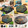 Childrens Puzzle Toy Chain Triangle Challenge With Plastic Material For Parent Child Interactive Play
