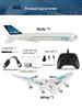 A380 Airplane Airbus RC Airplane Foam Toys 2.4G Glide Fixed Wing RTF Plane Outdoor Toys Drone Modle Easy Fly Children Gift