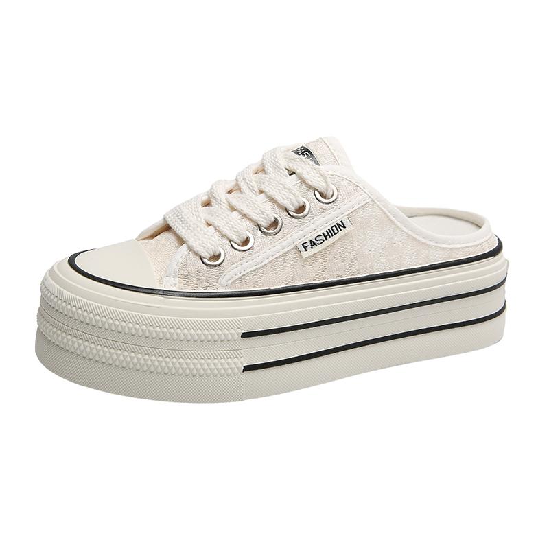 

Новые повседневные женские тапочки из парусины с круглым носком и перекрестными ремешками, летняя мода, дышащая, удобная спортивная обувь НЕТ:К02-ХХ 35 бежевый