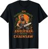 Stolzer Waldarbeiter Kettensägen Holzfäller Geschenk Unisex T-Shirt