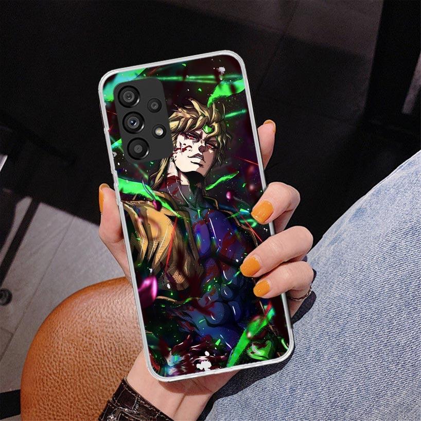 JoJo Adventure Dio Diego Brando Phone Case For Samsung Galaxy A52 A32 A22 A12 A51 A31 A50S A30S A20S A10S Note 20 Ultra 10 Plus
