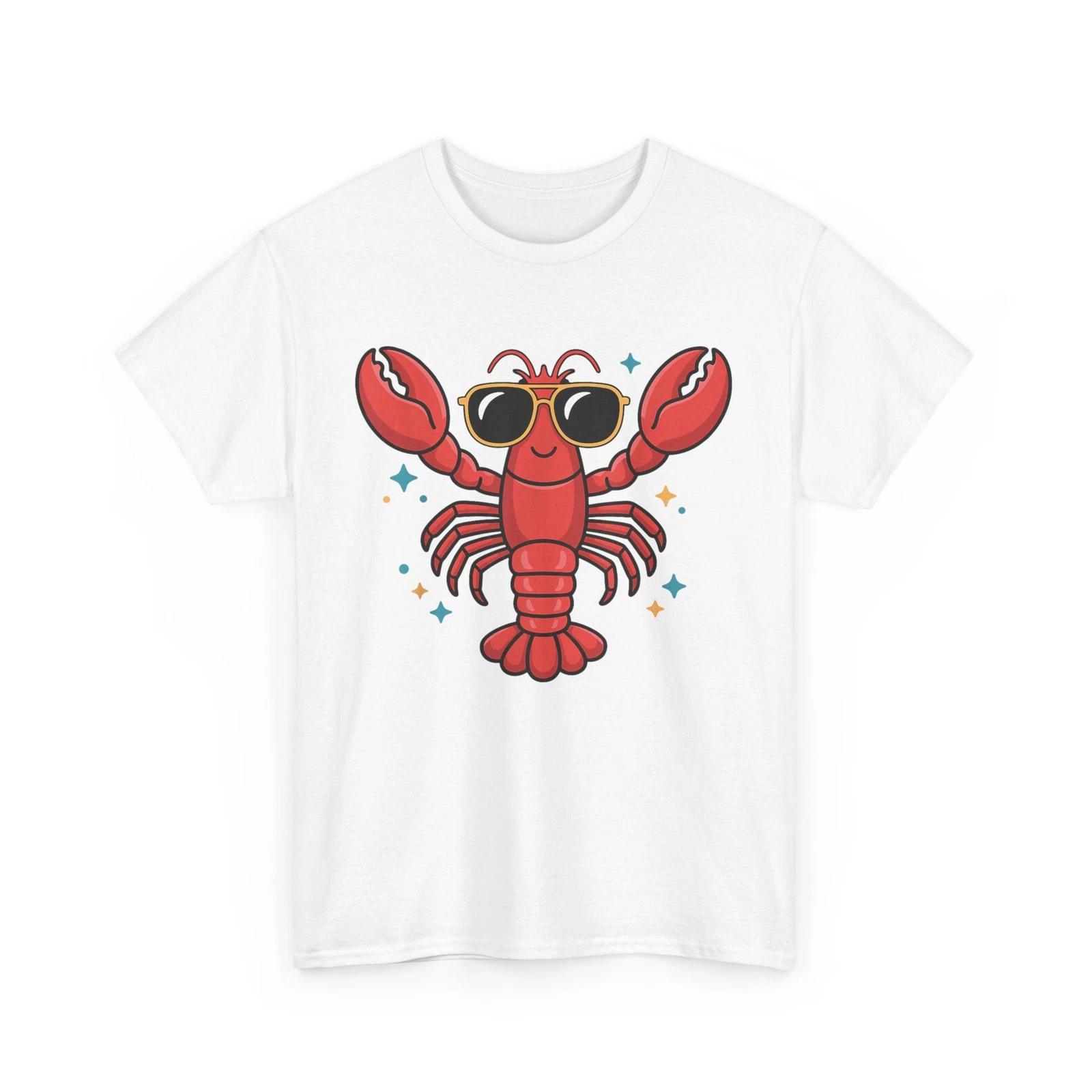 Funny Lobster Art for Men Women Kids Toddlers Lobster Lover T-Shirt S