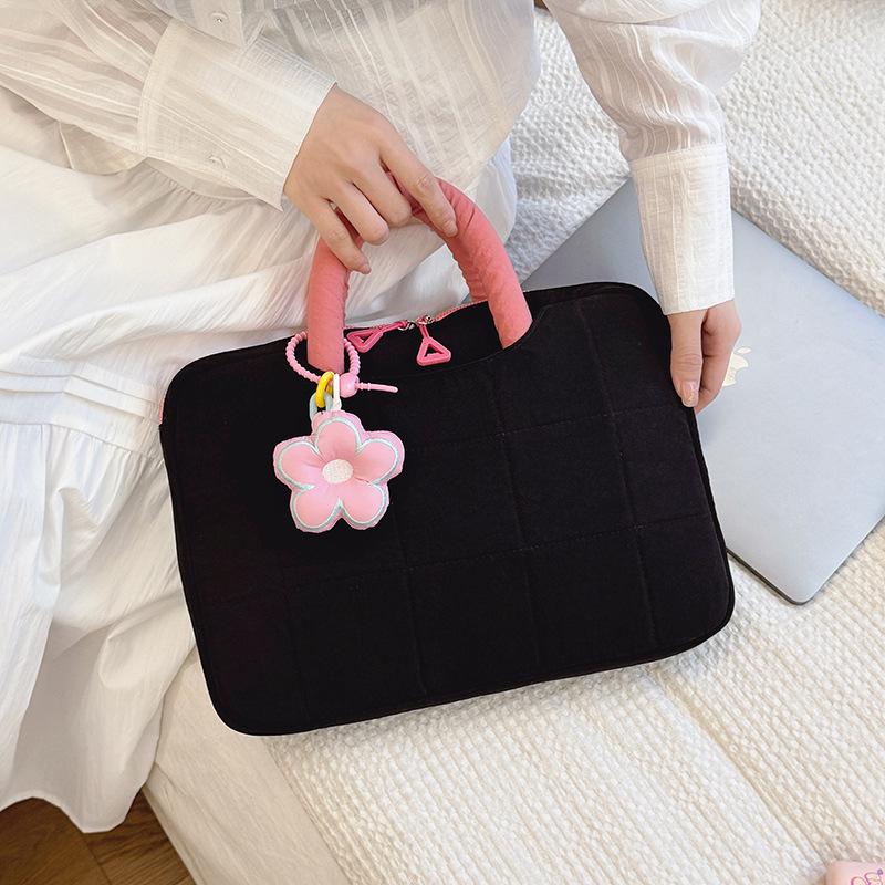 

Сумка камелия: Милый, Вместительный, Противоударный Дорожный Чехол для Ноутбука чёрный