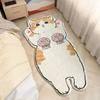 Cartoon Imitation Kaschmir Teppich Schlafzimmer Kinderzimmer Ins Wind Bettdecke Sonderform Balkon Erker Verdickte Tatami Bodenmatte