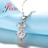 Elegant Women Jewelry Set For Wedding Accessory Pendant Necklaces Earring 925 Sterling Silver Jewellery Sets For Women