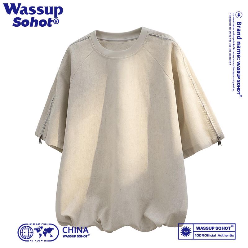 Летняя мужская футболка с коротким рукавом Wassup Sohot 3XL