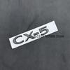 For MAZDA 2012-2016-2017-2021-2022-2025Year CX-5 Black Letters Car Rear Hood Bonnet Emblem Badge Sticker Car Styling Accessories Vzpgl12