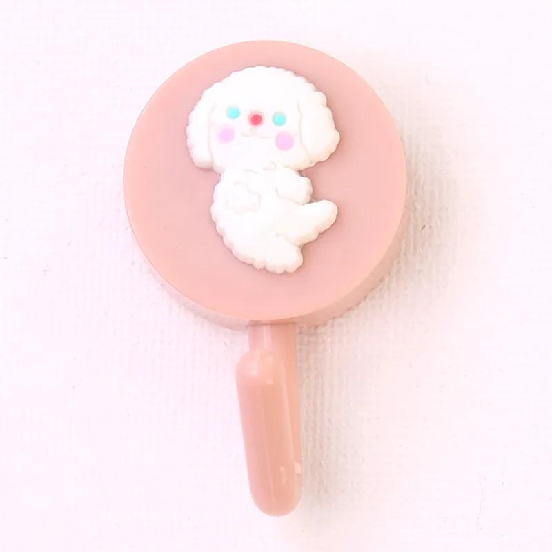 

Cartoon Fruit Animals Self Adhesive Wall Hook Bathroom Kitchen accessories Single Hook Towel Hat Key Bag Hanger decor Storage